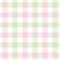 Vichy pattern in pink, green, white. Seamless pastel gingham check plaid for Easter festive dress, shirt, towel.