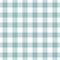 Vichy pattern in soft green grey and white. Seamless spring summer classic gingham check graphic vector for picnic blanket.