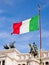 Victor Emmanuel II Monument and Italian Flag, Rome