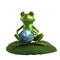 Victor illustration, Frog protecting the earth, Guardian of Green, The Frog\\\'s Vigil