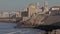 Victoria beach and skyline of Cadiz with the cathedral .CÃ¡diz, Andalusia, Spain. Europe