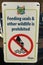 Victoria, British Columbia, Canada: A sign at Fishermanâ€™s Wharf