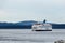 Victoria - Canada, Circa 2017: BC Ferries vessel approaching doc