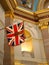 Victoria Canada Parliament Interior Western Scots Royal Union Flag