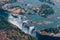 Victoria Falls, Aerial View of the Waterfall