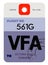 Victoria Falls airport luggage tag