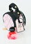 Victoria`s Secret Little Things mini perfume bottle, hat bag