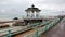 Victorian bandstand on pier, Brighton, England