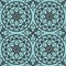 Victorian Blue Seamless Pattern