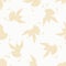 Victorian botanical hummingbird seamless vector background. Vintage pattern of exotic bird for all over print. Cute