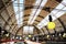 Victorian ceiling in Derby Market Hall.