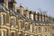 Victorian colony homes made of sandstone in Edinburgh, Scotland