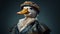 Victorian Fashion Rubber Duck Portrait