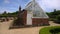 Victorian Greenhouse set in Walled Garden, West Bromwich, UK