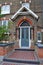 victorian house green door London UK