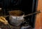 Victorian kitchen at Tudor House Museum Worcester - United Kingdom