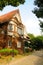 Victorian Mansion covered in ivy