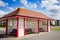 Victorian seafront shelter in Bexhill East Sussex South East Eng