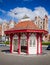 Victorian seafront shelter in Bexhill East Sussex South East Eng