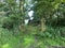 Victorian stone posts on, Stump Cross Lane, Bolton by Bowland, UK