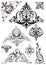 Victorian style ornaments