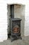 Victorian wood burning stove