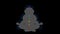 video animation icon buddha meditation chakras