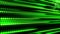 Video animation of LED light stripes in green - abstract background.