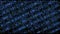 Video background dark blue diagonal doodle stripes running up in seamless loop