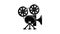 Video camera icon animation