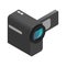 Video camera isometric 3d icon