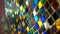 Video colourful glass mosaic abstract shiny vintage background