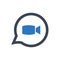 Video conversation icon