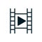 Video film play - Simple icon