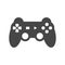 Video game controller or gamepad flat icon