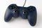 Video Game Controller on White Background Close Up Perspective V