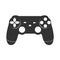 Video game controller. Wireless gamepad. Vector illustration.
