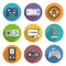 Video Games Controller Icons Set