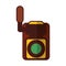 Video handycam isolated icon