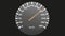 Video of isolated speedometer - tachometer, accelerating and slowing down