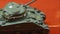 Video miniature main battle tank Sherman from world war 2