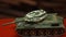 Video miniature main battle tank T-34 from world war 2