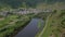 Video of Mosel loop near German village Bremm in Rhineland-Palatinate during daytime