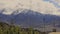 Video panorama over the mountain range of Ladakh with a focus on Stok Kangri peak