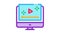 video player computer screen Icon Animation