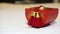 Video of red and gold Chinese wooden box