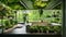 This Video showcases a room filled to the brim with an assortment of vibrant and flourishing green plants, Office building