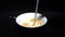 Video of slow pouring milk in corn flakes