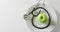 Video of stethoscope with apple on plate, on white background with copy space