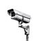 video surveillance camera, isolated on a white background, represents cutting-edge security and monitoring technology.